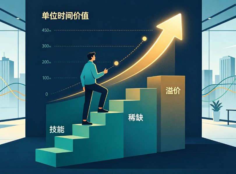穷兼宝分享：放弃以时间换钱，才是赚钱的开始插图
