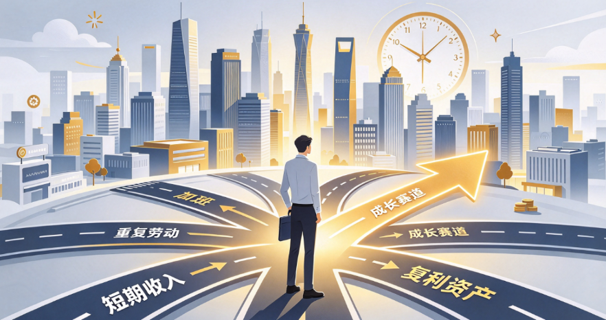 穷兼宝分享：没钱不是因为不够努力，而是方向错了插图
